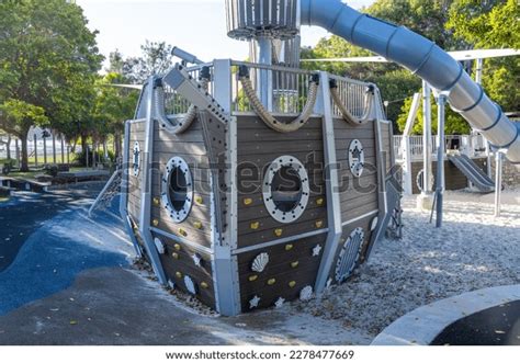 Pirate Ship Playground Park Stock Photo 2278477669 | Shutterstock