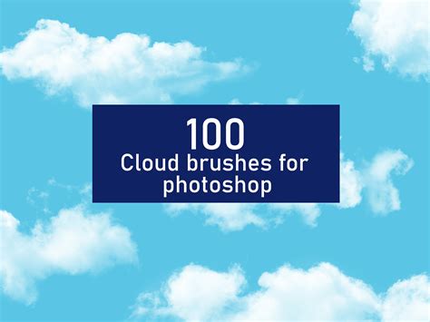 Cloud Photoshop Brushes Photoshop Brush Set Cloud Brush Set Sky Brushes ...