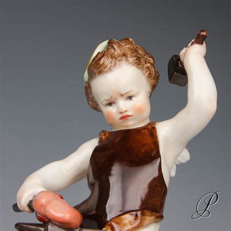 Figur Meissen Knaufzeit Um Putto Aus Der L Serie Schmied