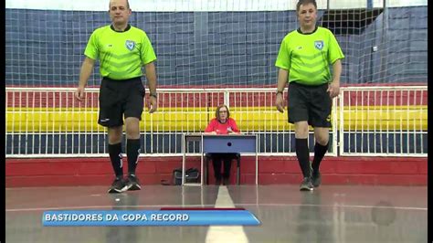 Conheça o trabalho da equipe de arbitragem que atua na Copa Record