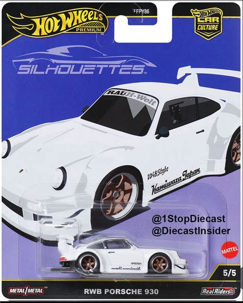 The New Release Of The Hot Wheels Silhouettes RWB Porsche HWC Premium Collectible Series