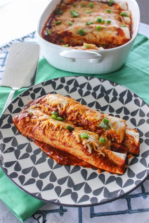 Fajita Enchiladas Extra Black Olives