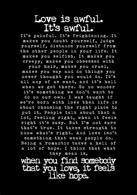 Fleabag Love Speech Hot Priest Wedding Quote Painting By Kirsten Phillips Fine Art America