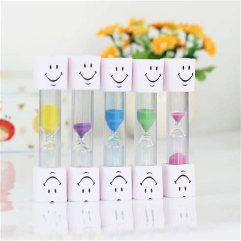 Eva2king Kids Toothbrush Timer Children 3 Minute Smiley Face Teeth Brushing Timer Toothbrush ...