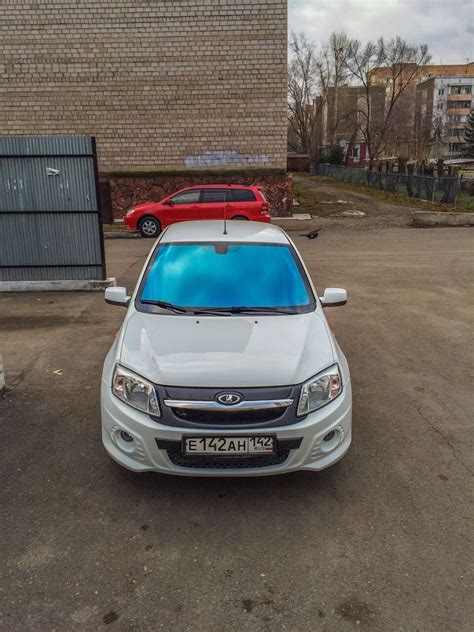 Новый тонер для лба! — Lada Granta Sport, 1,6 л, 2013 года | фотография ...