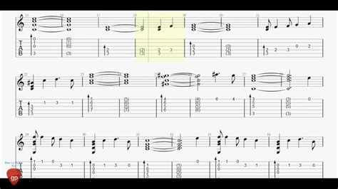 spanish eyes guitar tab youtube
