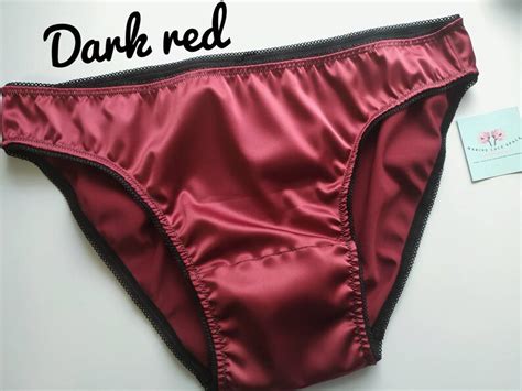 Men S Satin Panties Sexy Male Bikini Panty Erotic Etsy