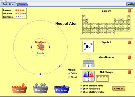 MYP III Grade 8A Science Blog Building An Atom Simulation