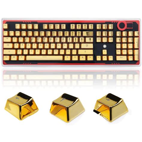 Redragon A101w Mechanical Keyboard Keycaps Gold A101g City Center