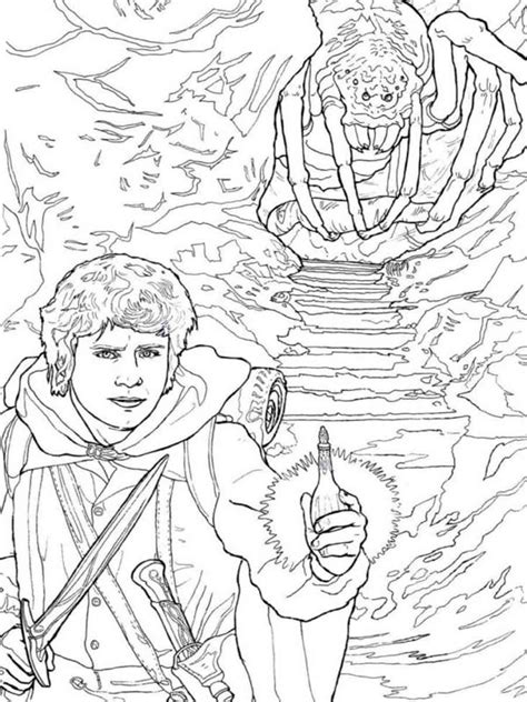The Lord Of The Rings Coloring Pages