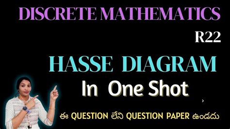 Hasse Diagram In Simple Way R22 Discrete Mathematics Pakka Question Youtube