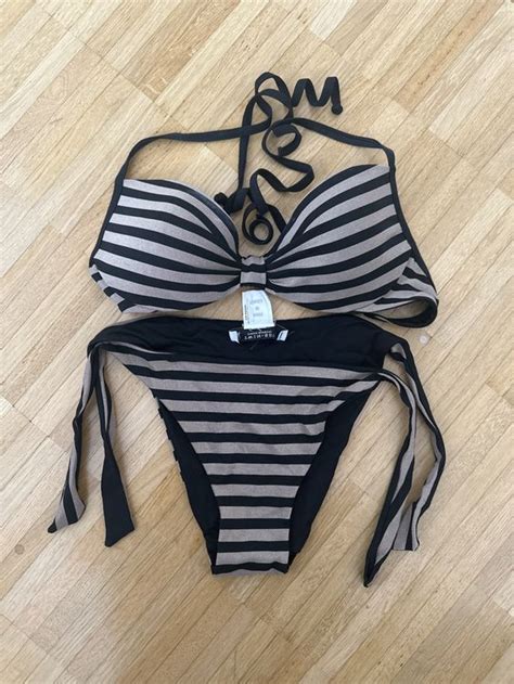 Twin Set Bikini gold schwarz neuwertig Neu gemäss Beschreibung in Dübendorf für CHF 20