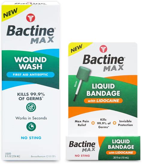 Buy Bactine Max First Aid Wound Care Kit With Bactine Max First Aid