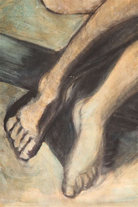 Modernist Nude Oil Portrait Of Woman By Unknown Artist For Sale At Stdibs