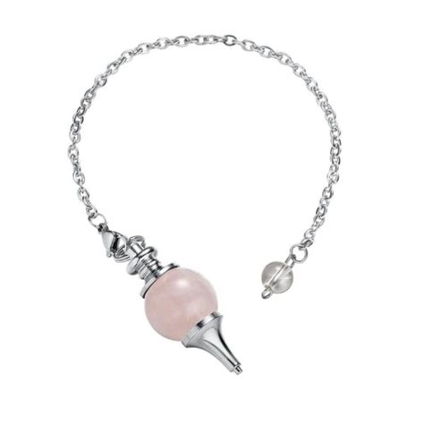 Маятник биолокационный Розовый кварц - купить с доставкой по выгодным ...