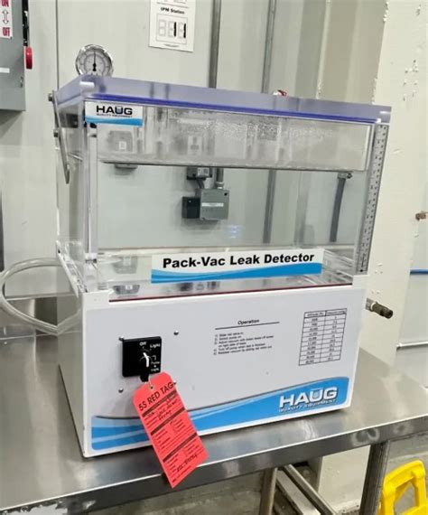Aerofarms Lot 95 Haug Pack Vac® Package Leak Detectors Secondbloom