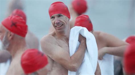 Atmosphere Is Phenomenal Swimmers Strip Off For Dark Mofo S Solstice Nude Swim Amid Crisp C