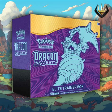 Dragon Majesty Pokemon Etb Elite Trainer Box