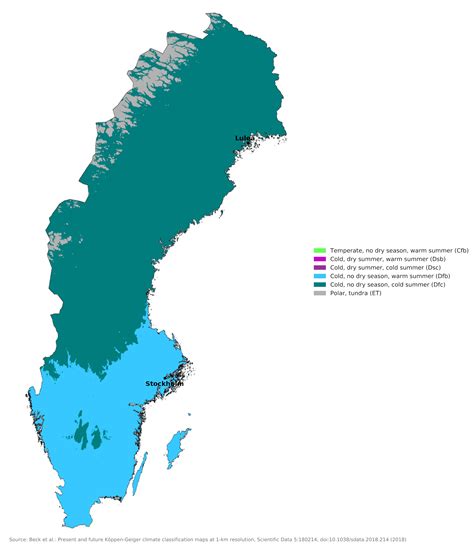 Blue Green Atlas - The Climate of Sweden