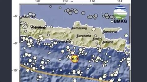 Gempa Magnitudo 6 Guncang Pacitan Getaran Terasa Hingga Solo Nasional