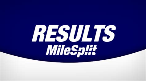 MileSplit Track And Field Hand Timed Meets Results Format