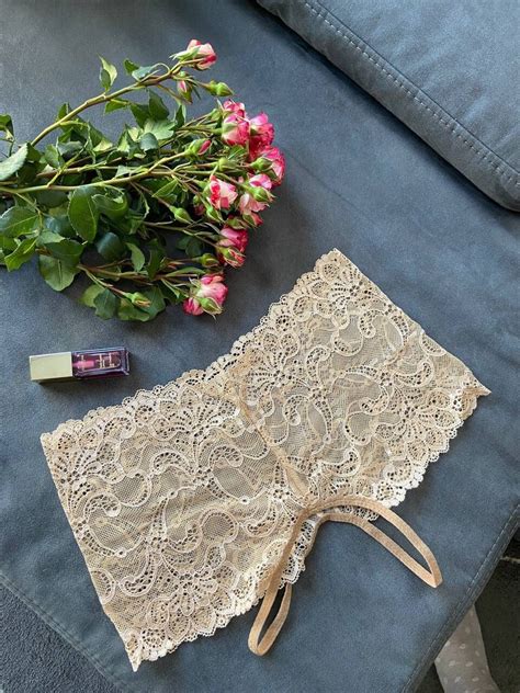 Culotte Sans Entrejambe Lingerie Avec Entrejambe Ouvert Cadeau D Anniversaire Sexy Mature Etsy