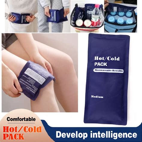 Ice Hot Pack Cold Hot Physiotherapy Bag Compress Gel Reusable Sport Injury Relief Ache