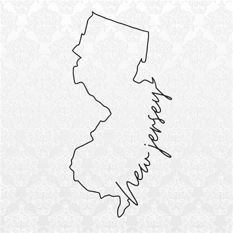 Outline Of New Jersey