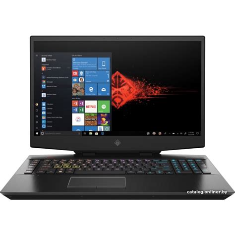 Игровой ноутбук HP OMEN 17-cb0018nw 7QE51EA | satelit.by