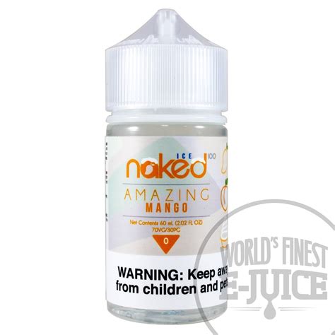 Amazing Mango Ice Mango By Naked 100 Ice E Juice World S Finest E Juice