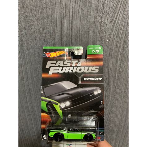 Jual Hot Wheels Fast Furious Dodge Challengers Drift Car Shopee Indonesia