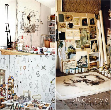 Artsy Dwelling: Your Art Studio Style – artsy forager