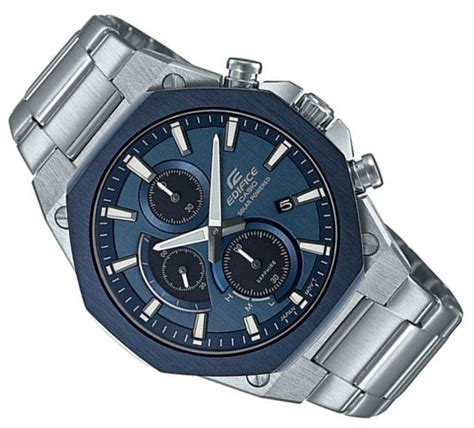 Zegarek Casio EFS S570DB 2AUEF Edifice Chrono Szafir Solar