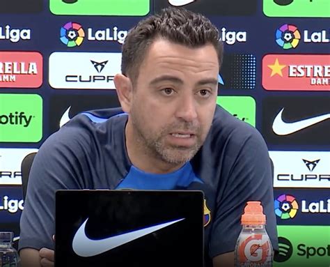 Barça Universal on Twitter Xavi I ve read that Pablo Torre has bad