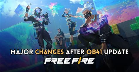 Major Changes After Ob Update In Free Fire Latest Free Fire Game