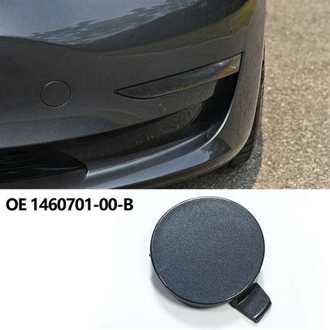 New Car Front Bumper Tow Hook Cover Cap B For Tesla Model