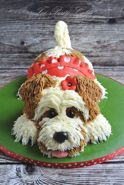 Puppy Cake Buttercream Cake With Fondant Accents Facebook