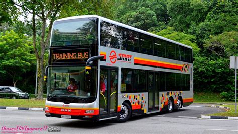 busesingapore smrt buses man lions city double deck
