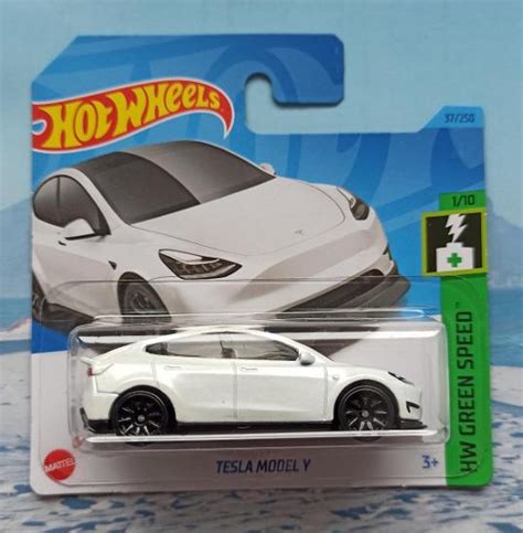 Tesla Model Y HW Green Speed Hotwheels Aukro