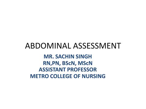 Abdominal Assessmentpdf