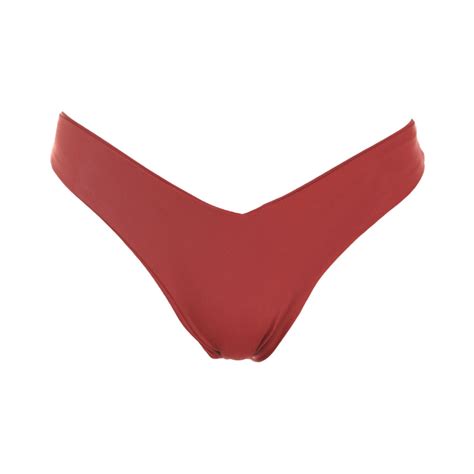 R Ve De Rive Women S Leena Morocco Red Bikini Bottom Modesens