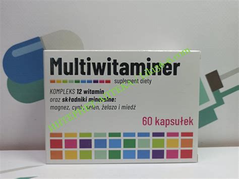 Мультивитамин комплекс (Multiwitaminer) (пищевая добавка) 60 капсул ...