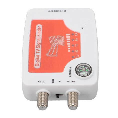 TV Signal Finder LED Display Portable TV Antenna Strength Finder Signal ...