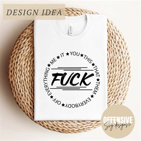 Sarcasm SVG Fuck SVG Adult Humor SVG Sassy Svg By Offensive Svg Etsy UK