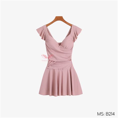 Set đồ bơi bikini nữ mảnh liền thân đi biển kín đáo VINGO B VNGO Shopee Việt Nam