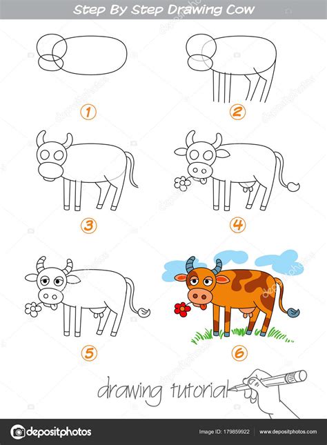 Dibujo De Vaca Para Niños 9