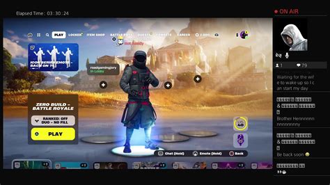 Fortnite Livestream Grinding New Season Rank Lego Zero Builds