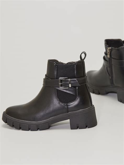 Boots Type Chelsea Noir Kiabi