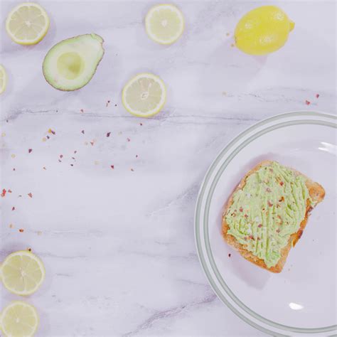 Meyer Lemon Avocado Toast (CBD Recipe)
