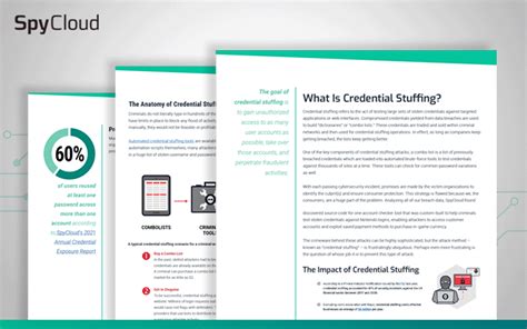 Credential Stuffing 101 Spycloud
